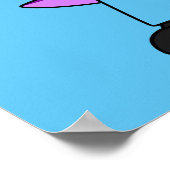 恐竜の水兵パキセファロスサウルス。 ポスター (角)