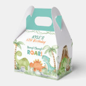 恐竜の水彩誕生日 フェイバーボックス (裏面サイド)