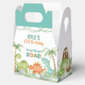 恐竜の水彩誕生日 フェイバーボックス (オープン)