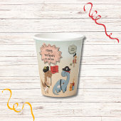 恐竜の海賊誕生日パーティツインボーイズカスタムズ 紙コップ