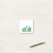 恐竜の漫画の大きなbro動物の兄弟姉妹 ポストイット (デスク上)