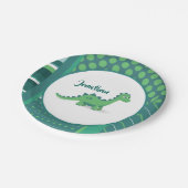 恐竜の漫画の子供の紙プレート。 ペーパープレート (アングル)