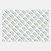 『恐竜の男の子かベビー』  ラッピングペーパーシート (正面3)