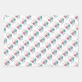 『恐竜の男の子かベビー』  ラッピングペーパーシート (正面2)