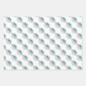 『恐竜の男の子かベビー』  ラッピングペーパーシート (正面)