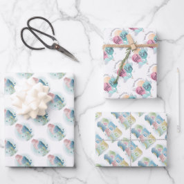 『恐竜の男の子かベビー』  ラッピングペーパーシート