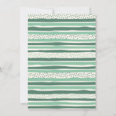 恐竜の男の子の誕生日パーティーパーティーみたいにね 招待状 (裏面)