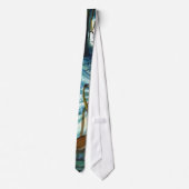 恐竜の画像のタイOmeisaurusグレゴリーポール ネクタイ (裏面)