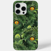 恐竜の目 緑の植物 古代の生き物 アート Case-Mate iPhoneケース (裏面)