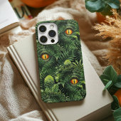 恐竜の目 緑の植物 古代の生き物 アート Case-Mate iPhoneケース