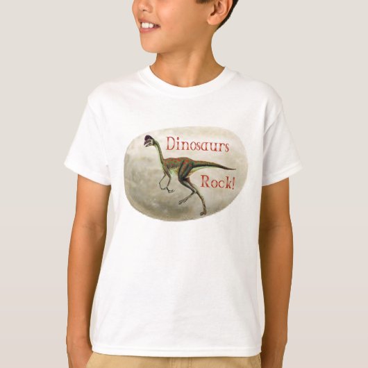 恐竜の石1 Tシャツ (正面)