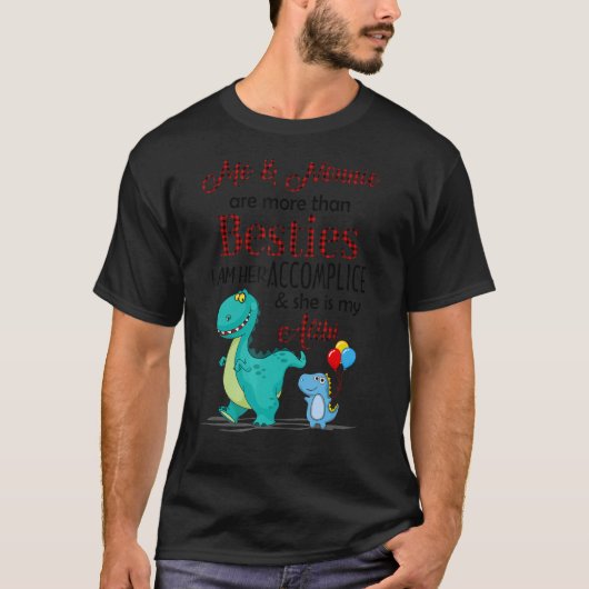 恐竜の私とノニーは彼女の別物より多い Tシャツ (正面)