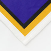 恐竜の種類 フリースブランケット (角)