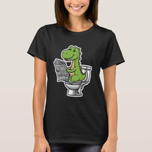 恐竜の糞を化石にした化石の化石 Tシャツ (正面)