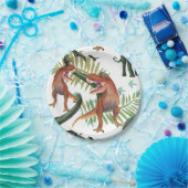 恐竜の紙プレート ペーパープレート (パーティー)