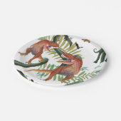 恐竜の紙プレート ペーパープレート (アングル)