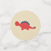 恐竜の紙吹雪 – 恐竜の誕生日用品 コンフェッティ (スモール正面)