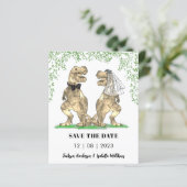 恐竜の結婚式 Save the Date (スタンド正面)