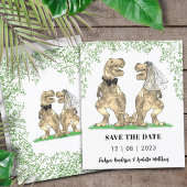 恐竜の結婚式 Save the Date