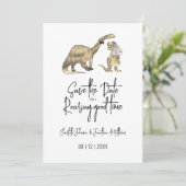 恐竜の結婚式 Save The Date セーブザデート (スタンド正面)