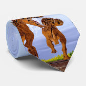 恐竜の絵タイラノサウルス・グレゴリー・ポール ネクタイ (ロール)