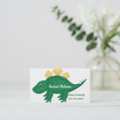 恐竜の緑のママカード コーリングカード (スタンド正面)