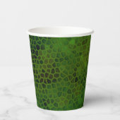 恐竜の緑の隠れ家 紙コップ (裏面)