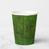 恐竜の緑の隠れ家 紙コップ (右)