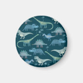 恐竜の緑 マグネット (正面)