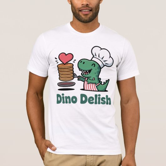 恐竜の美味 Tシャツ (正面)