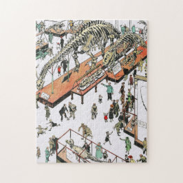 恐竜の自然史博物館NY ジグソーパズル
