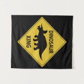 恐竜の興 タペストリー (正面(横))