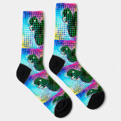 恐竜の芸術 ソックス (右)