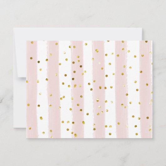 恐竜の茶パーティー赤ちゃんシャワーありがとう サンキューカード (裏面)