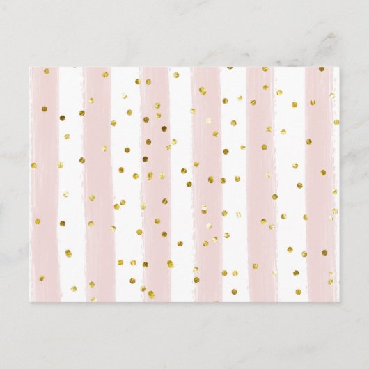 恐竜の茶パーティー赤ちゃんシャワーベビー本 インビテーションポストカード (裏面)