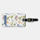 恐竜の荷物タグ ラゲッジタグ (正面横)