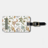 恐竜の荷物タグ ラゲッジタグ (正面横)