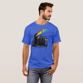恐竜の街の女の子 Tシャツ (正面フル)