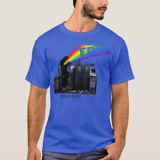 恐竜の街の女の子 Tシャツ