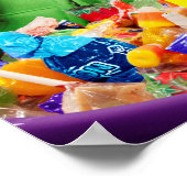 恐竜の衣装を着た犬 ポスター (角)