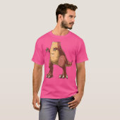 恐竜の衣装体頭無し恐竜C Tシャツ (正面フル)