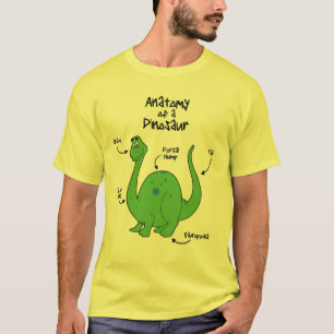 恐竜の解剖学 Tシャツ