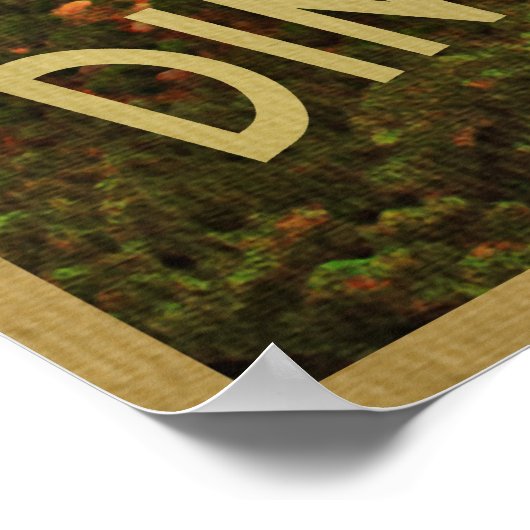 恐竜の記念碑 ポスター (角)