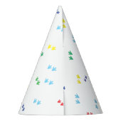 恐竜の誕生会の帽子 パーティーハット (裏面)