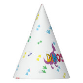恐竜の誕生会の帽子 パーティーハット (左)