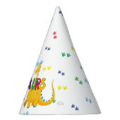 恐竜の誕生会の帽子 パーティーハット (右)