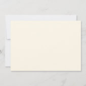 恐竜の誕生日のサンキューカードのパーティーの男の子ディーノ 招待状 (裏面)