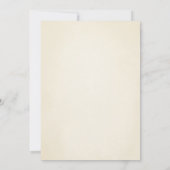 恐竜の誕生日の招待ガールドラノスパーティー 招待状 (裏面)