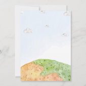 恐竜の誕生日の招待ディノミテパーティー招待状 招待状 (裏面)