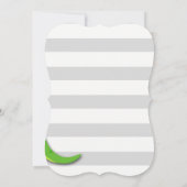 恐竜の誕生日の招待状のようなとどろき 招待状 (裏面)